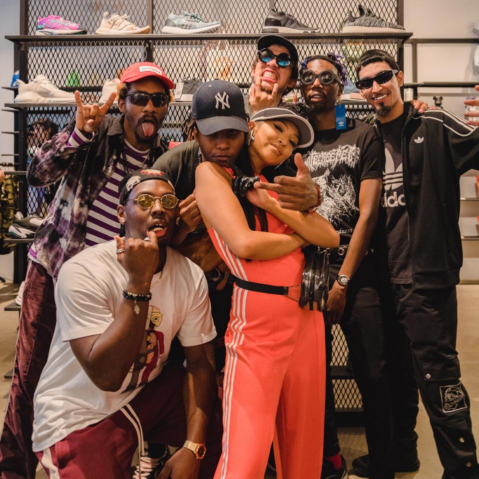 Banana Mag x Adidas: For the launch of Banana Mag's 5th issue during Asian Heritage Month in 2019, Alumni partnered with Adidas to create a gathering of Asian American artists, creatives, and musicians.