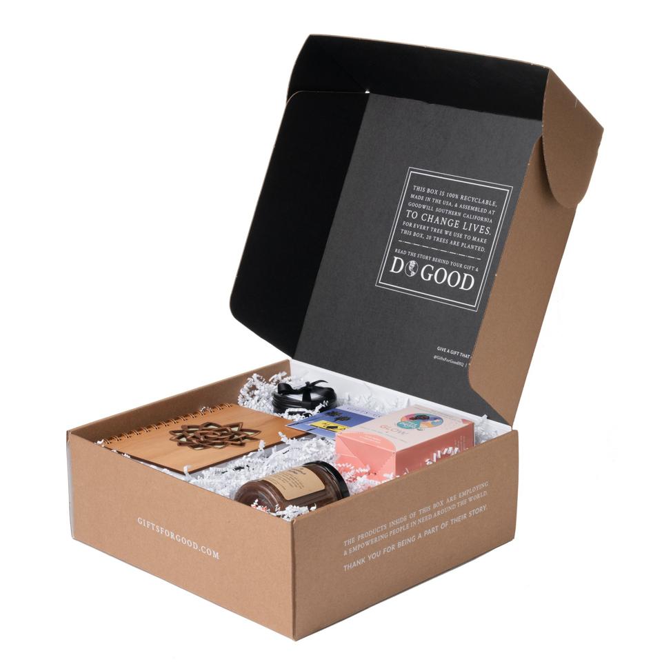 Each of our products comes with a story card talking about the good that is happening through our gifts.