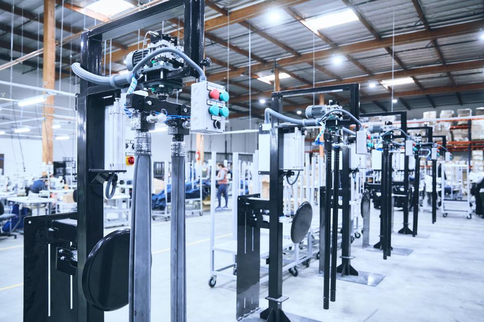 automated jeans factory in Los Angeles by Saitex