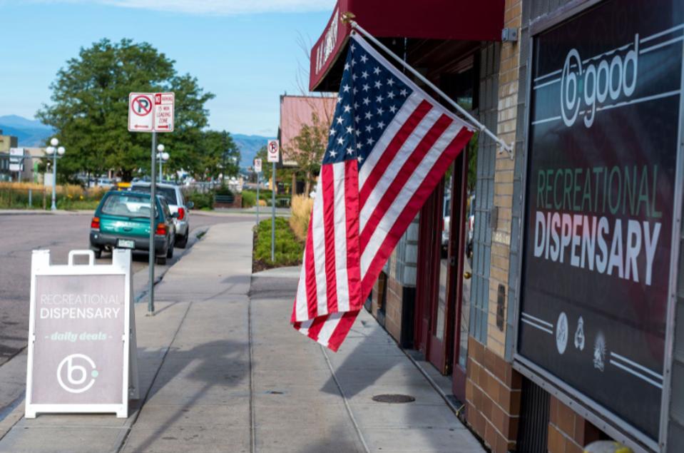 Adult-use cannabis dispensary in the U.S.