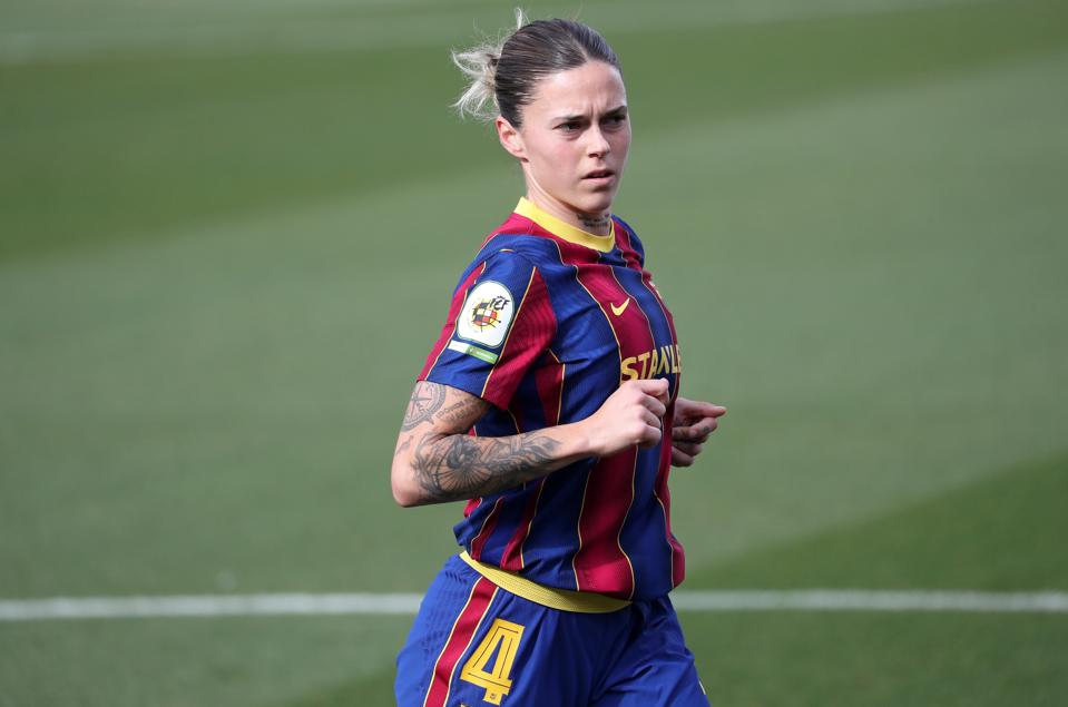 Mapi León del FC Barcelona suspendido por cuatro partidos tras publicación en redes sociales Mapi León del FC Barcelona suspendido por cuatro partidos tras publicación en redes sociales