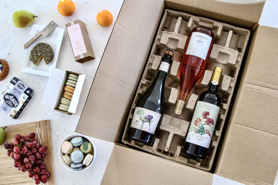 Selections from Vegan Wines.