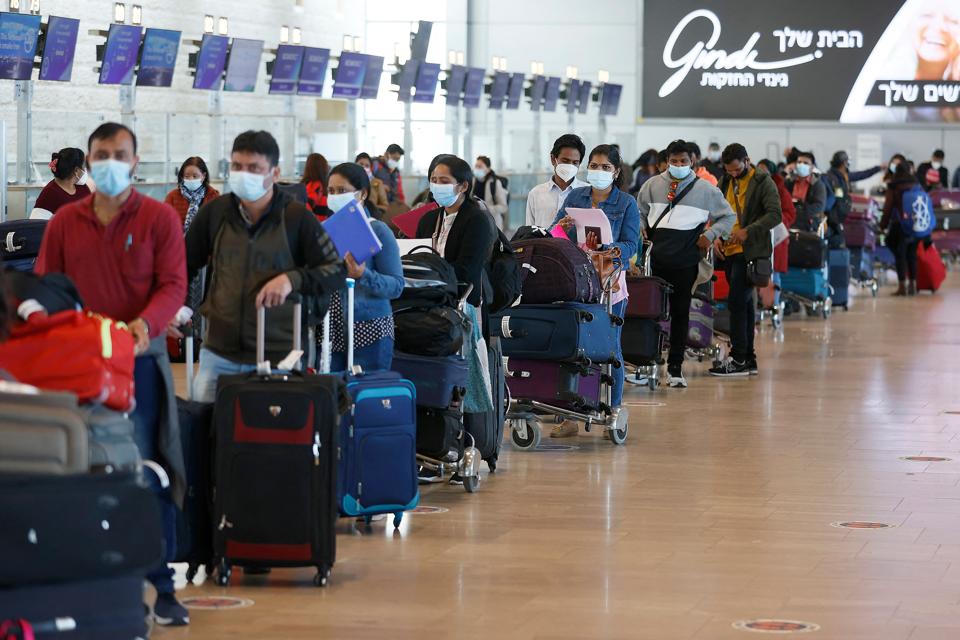 ISRAEL-HEALTH-VIRUS-FLIGHT