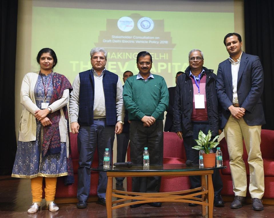Delhi Chief Minister Arvind Kejriwal Attends Stakeholder Consultation On Draft Delhi Electric Vehicle Policy 2018