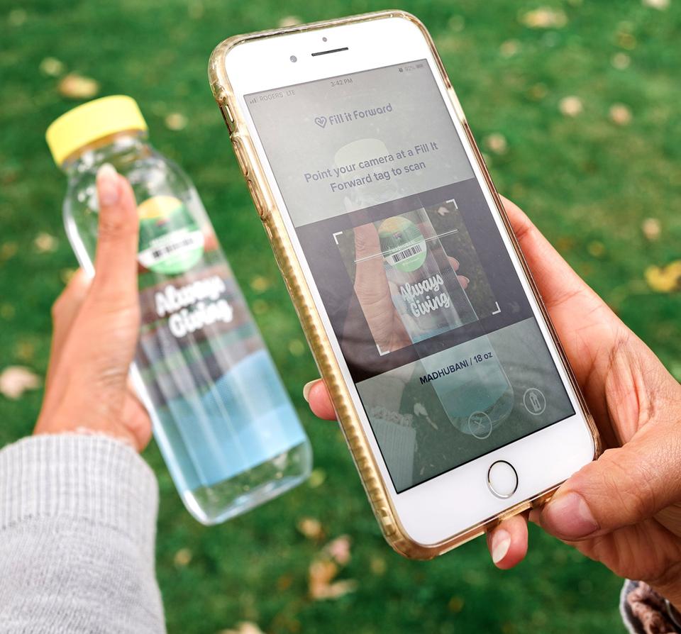 The reuse and scan system is about creating sustainable habits, creators say.