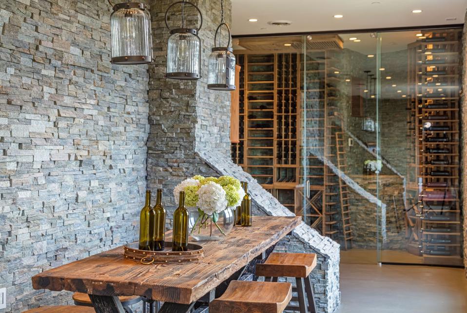 bar and tasting room at 2576 bowmont drive beverly hills los angeles california