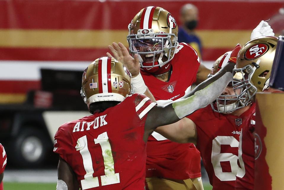 49ers' Kendrick Bourne versus the Buffalo Bills
