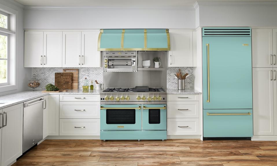 BlueStar's first ever Color of the Year for 2021, Light Aqua Green.