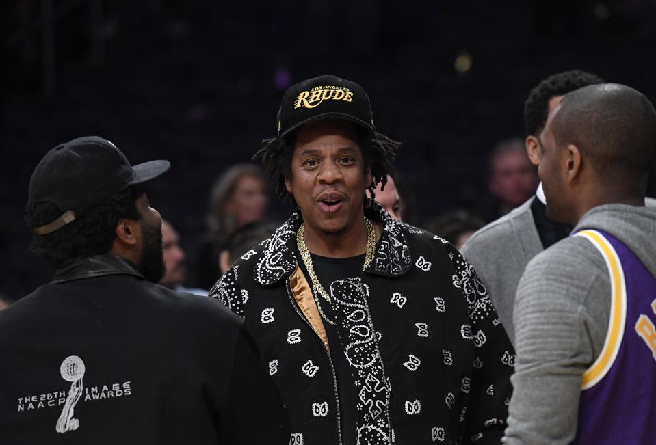 Celebrities At The Los Angeles Lakers Game