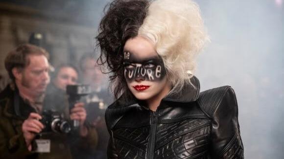 Emma Stone as Cruella in Disney’s live-action ‘Cruella’