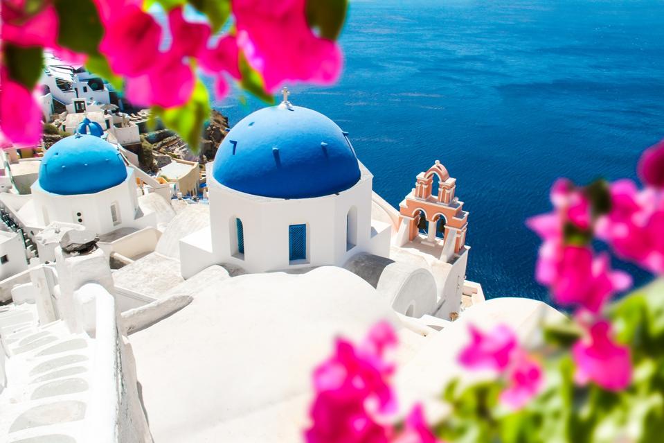 Spring in Oia, Santorini, Greece