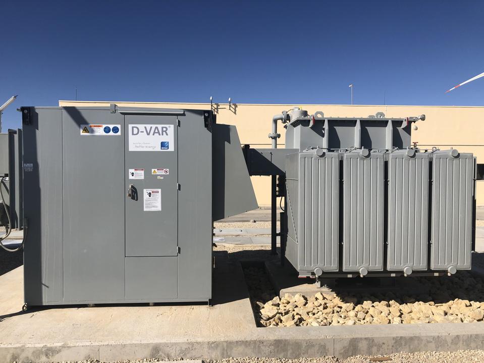 A Volt-VAR installation by AMSC