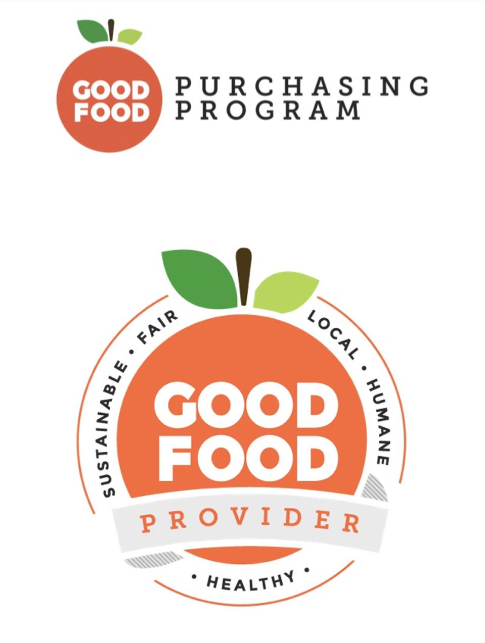 Good Food Purchasing Program's seal of approval.