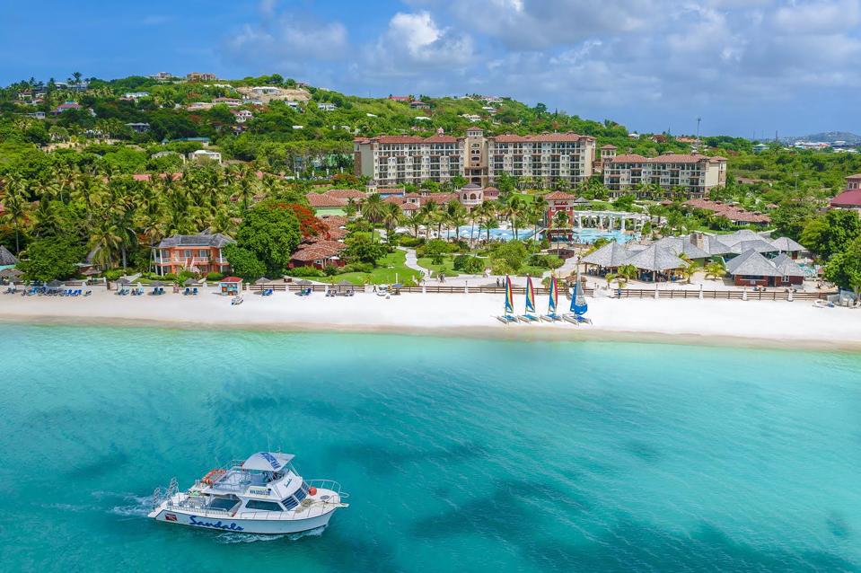 sandals resorts, luxury, all-inclusive, travel, pandemic, spa, covid19