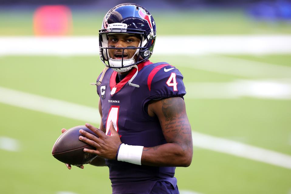 Texans' Deshaun Watson against Titans.