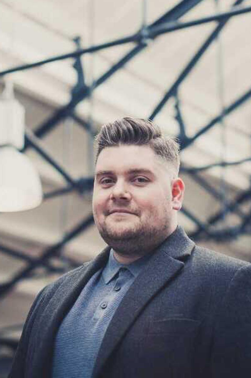 Sam Dennigan founder and CEO of Irish plant-based food company Strong Roots