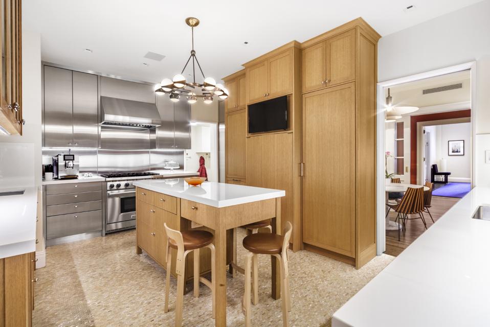 kitchen at apartment 2a in manhattan upper east side