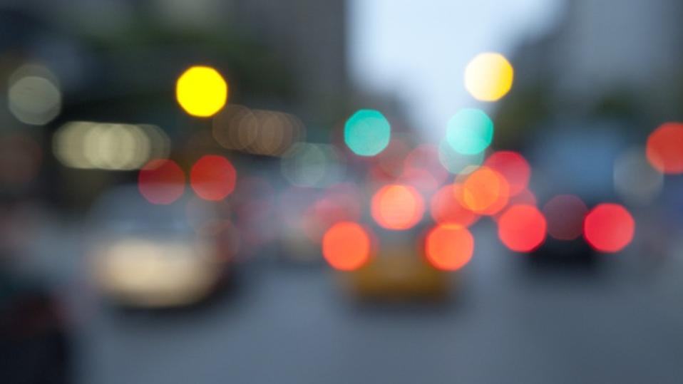 Using Bountiful Blurring To Keep Self-Driving Cars From Telling All 2 Out of focus lights of NYC traffic