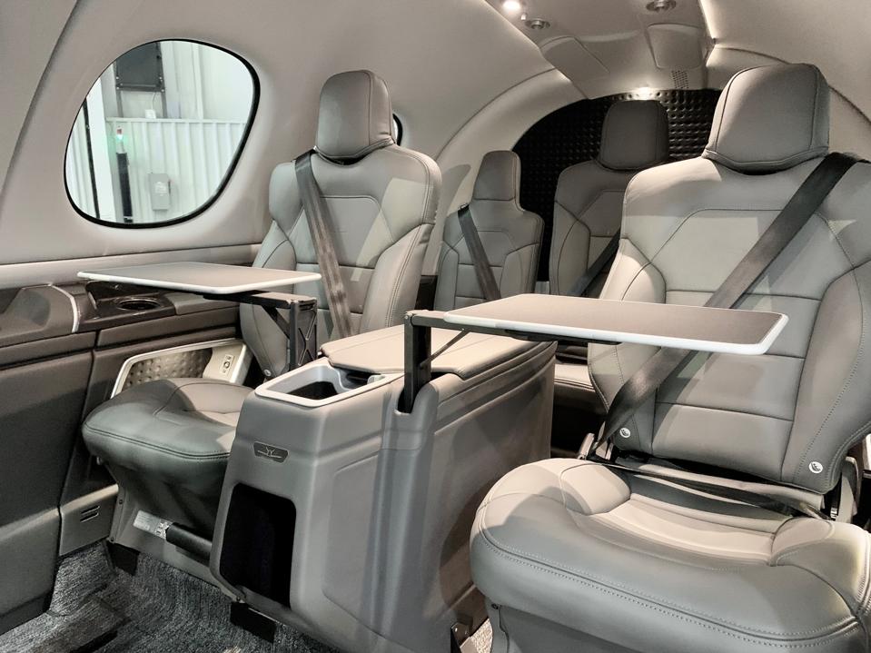 Vision Jet interior