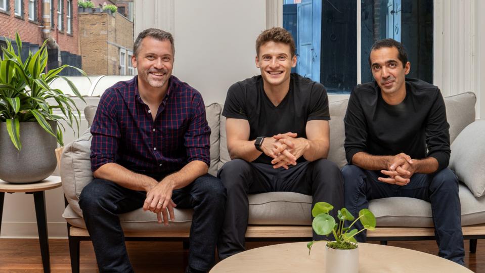 Ro cofounders Rob Schutz (L), Zachariah Reitano, Saman Rahmanian (R).