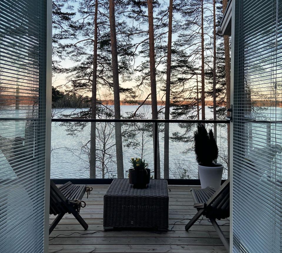 Hameenlinna. Finland. 10 April 2020. 7:15 am