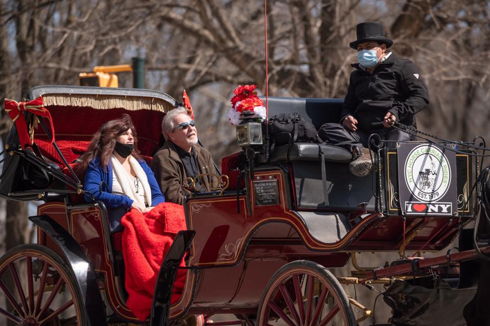 Daily Life in New York City Around The One-year Anniversary of The COVID-19 Shut Down