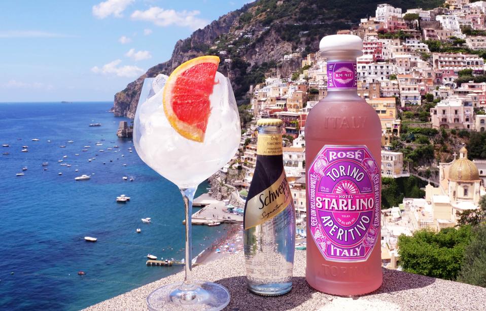 Starlino Rosé Apertivo makes for a pretty-in-pink Italian spritz