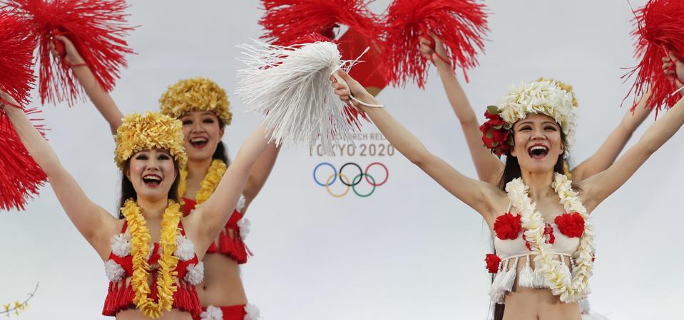 Tokyo Olympic Games Torch Relay Grand Start