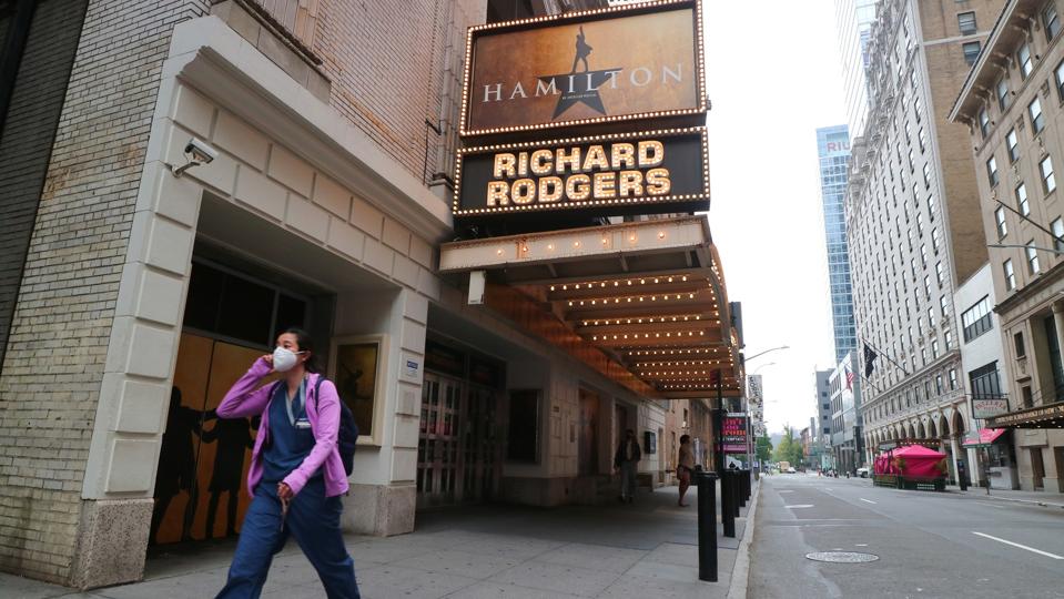 Hamilton's Broadway theater New York City