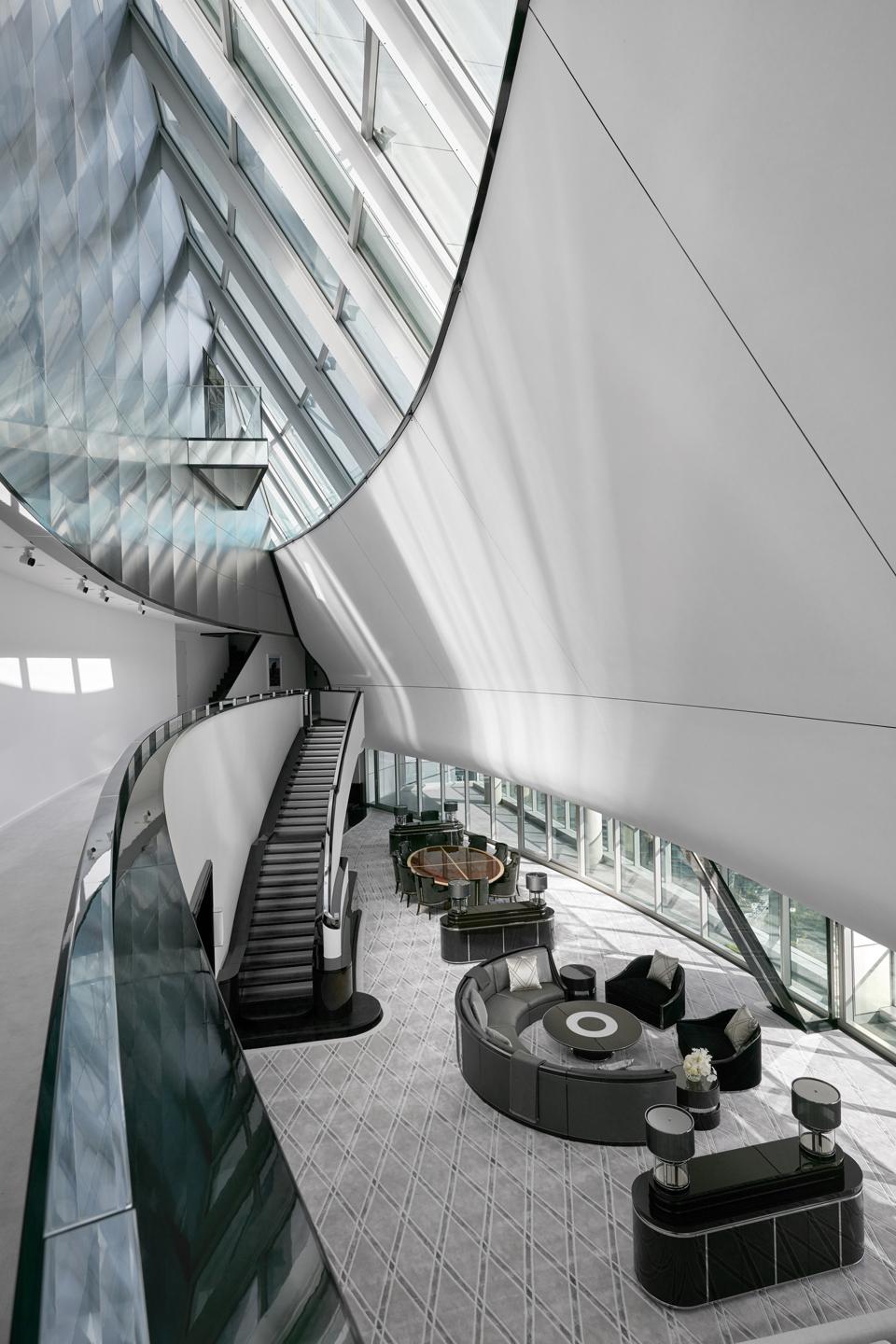 great room ceiling boyd penthouse sydney australia