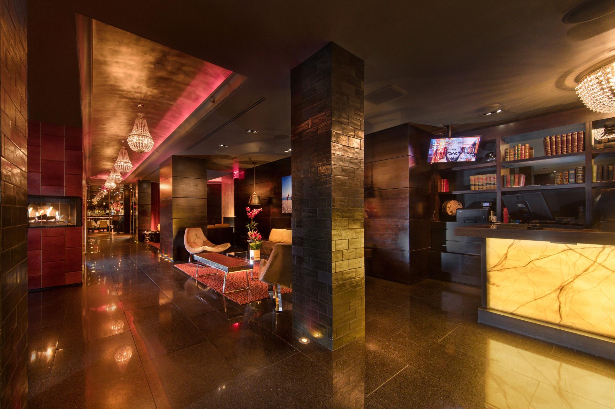 The luxury boutique Sanctuary Hotel in the heart of Times Square was designed for staycations, and to block out the noise of Midtown Manhattan.