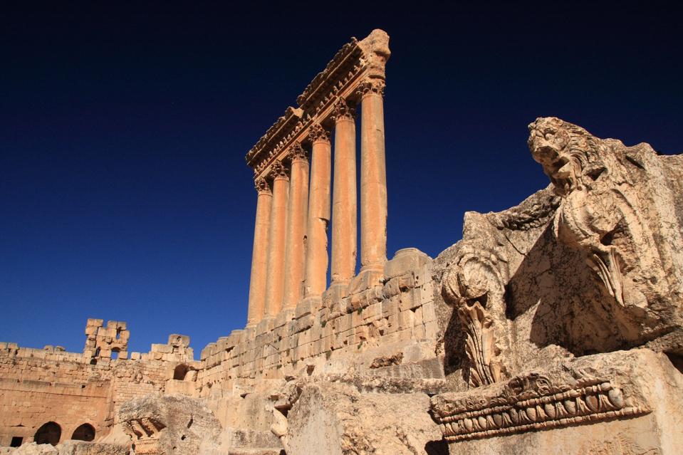 Temple of Jupiter, Baalbek, Lebanon