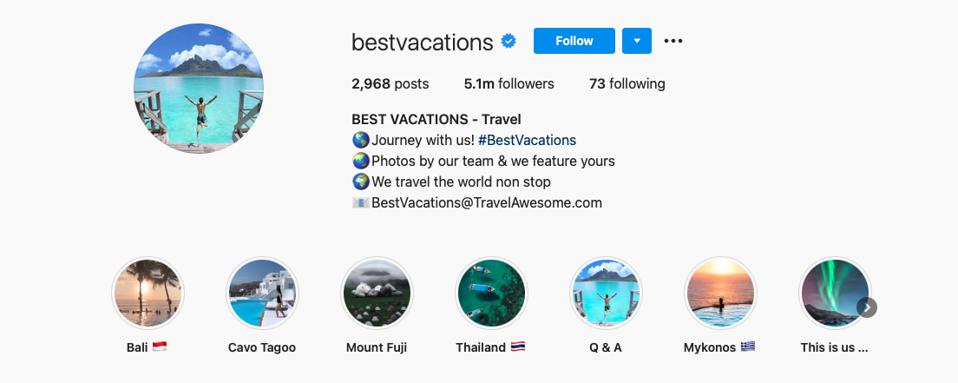 Example of an ideal bio according to ProSingh