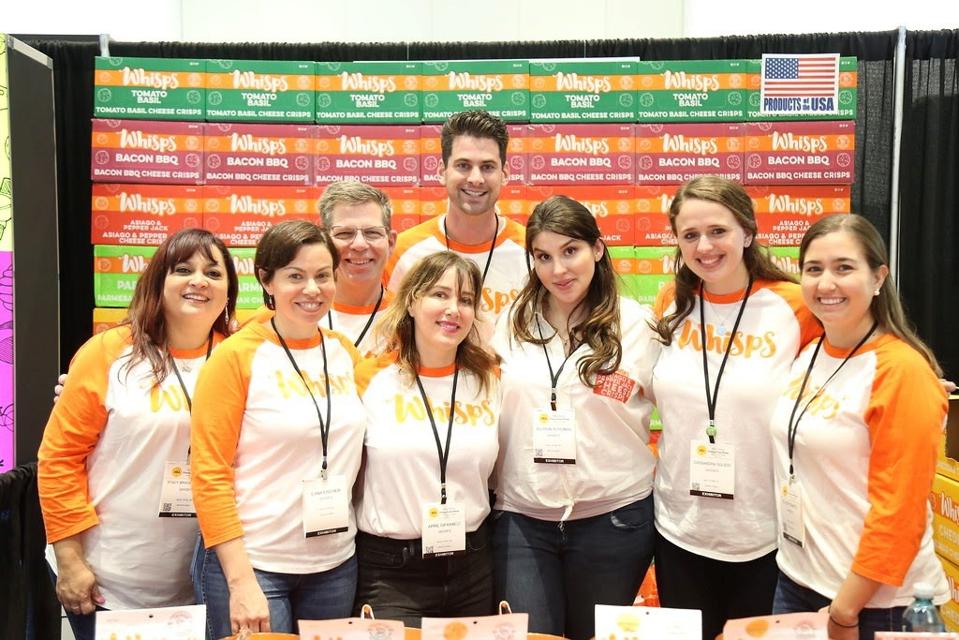 The Whisp team at their first launch in Costco.