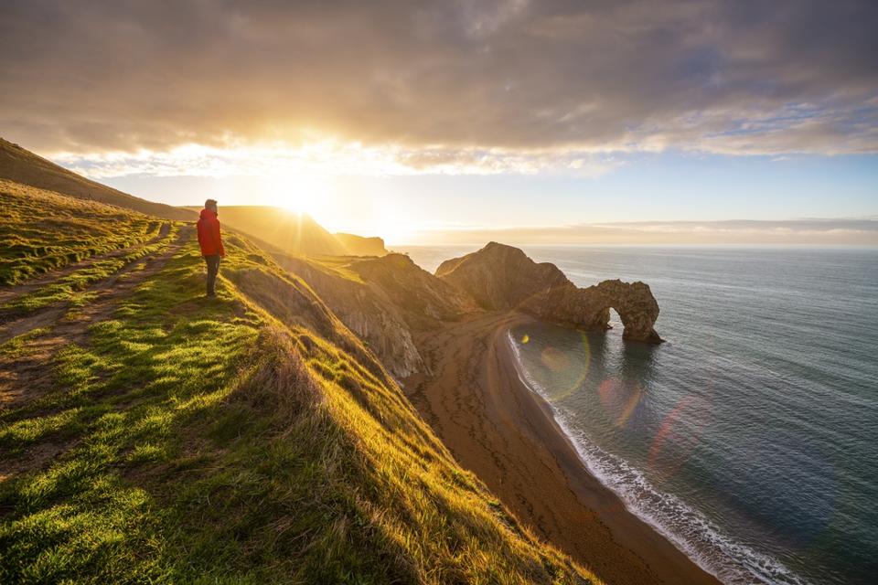 Durdle Door in Dorset, England