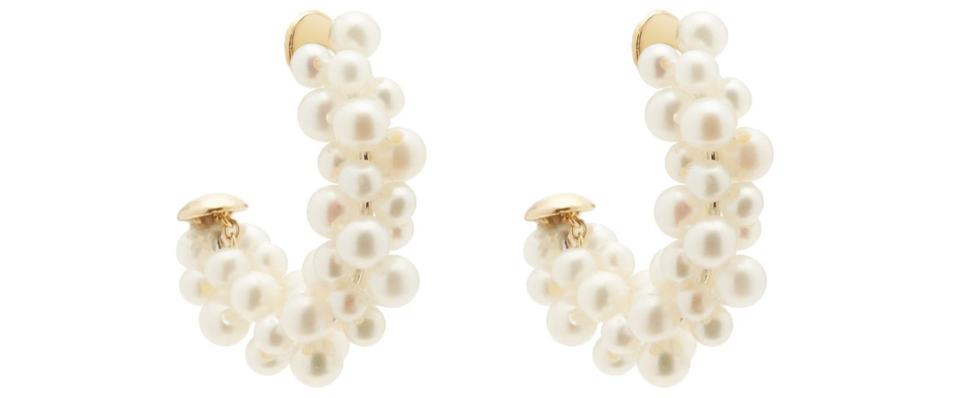 Lady Pearl Earrings by Yvonne Léon: