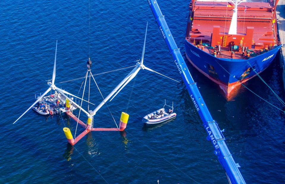 Novel off-shore wind turbine Nezzy2