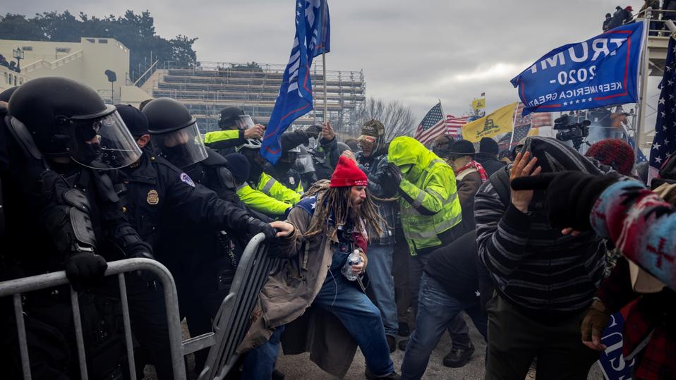 Trump Supporters Hold ″Stop The Steal″ Rally In DC Amid Ratification Of Presidential Election