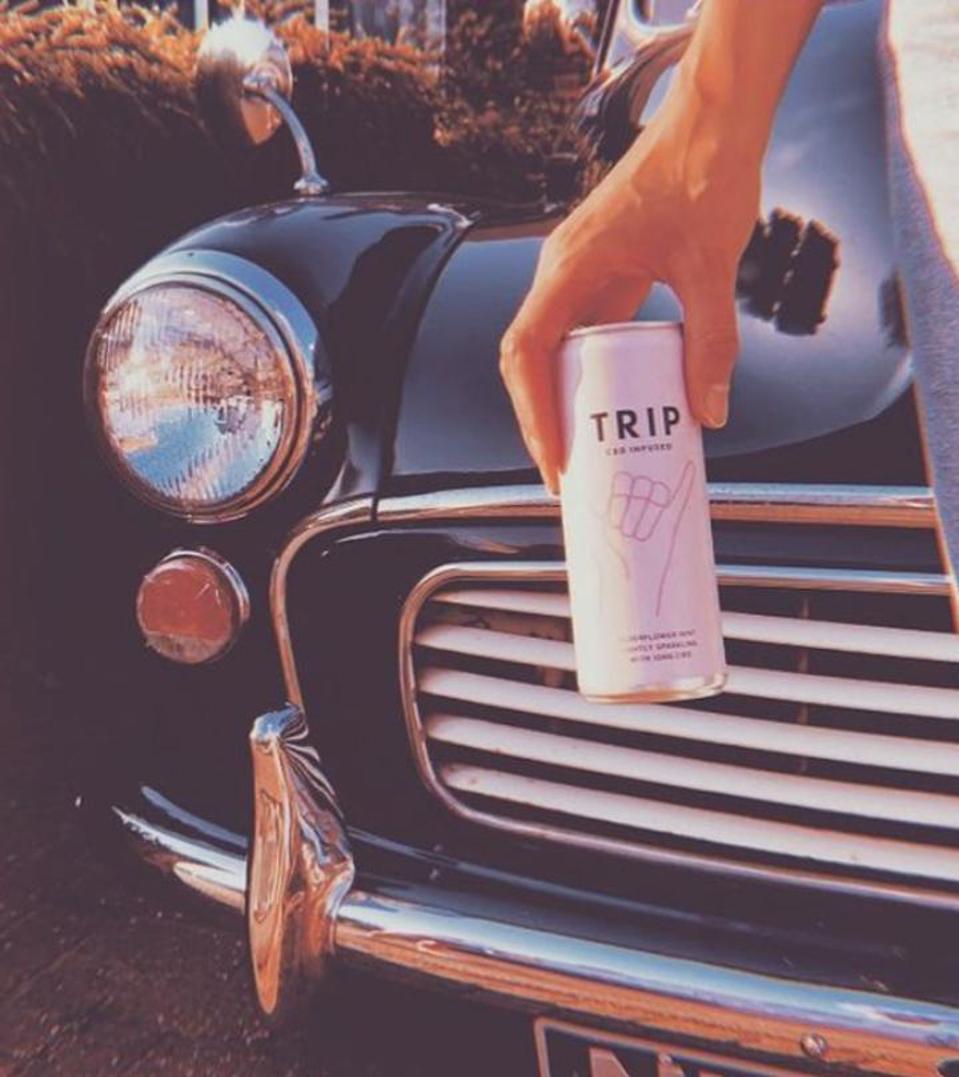 TRIP Elderflower and Mint CBD Drink