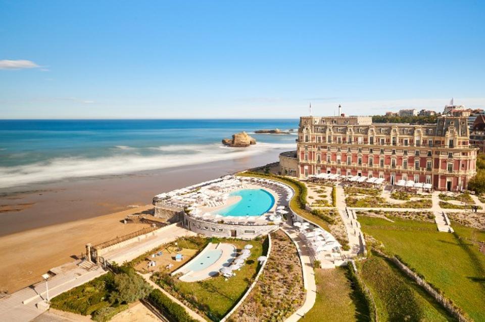 The Hotel du Palais Biarritz reopened on March 26, 2021, after a two-year renovation.