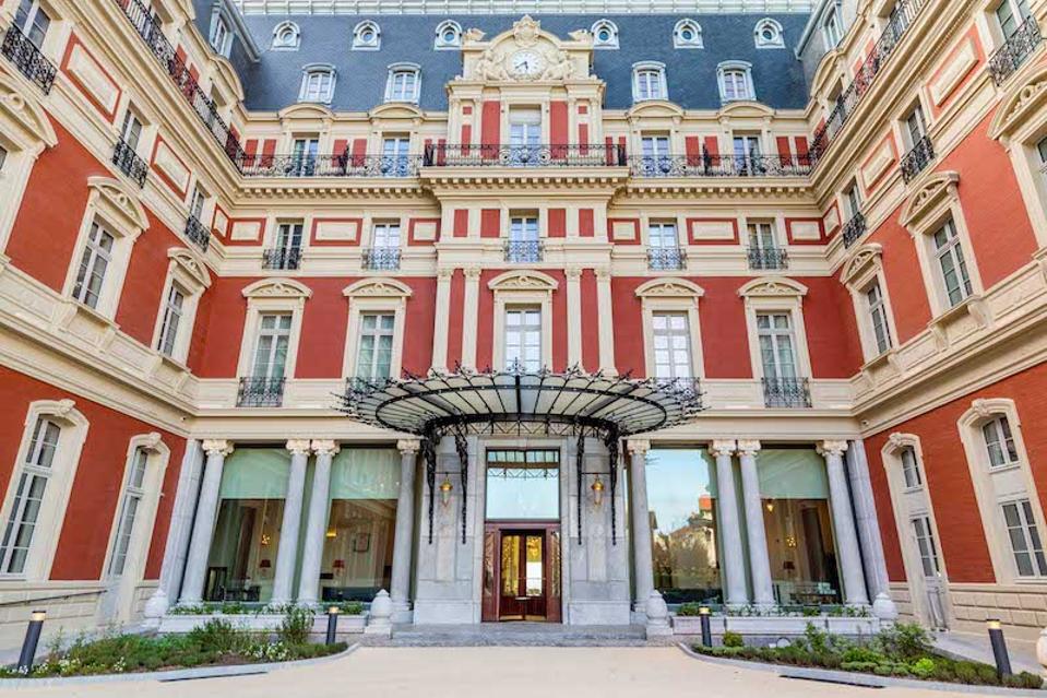 Exterior of The Hotel du Palais Biarritz