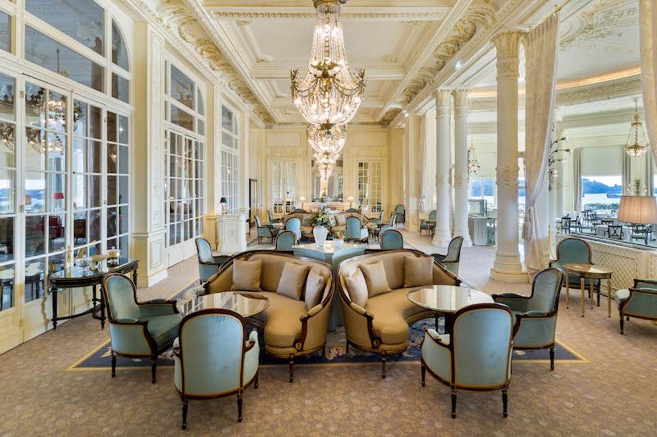 Interior of Hotel du Palais Biarritz