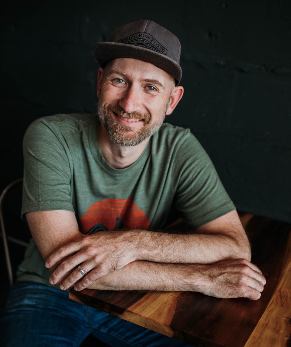Haden Polseno-Hensley, co-owner and co-founder of Red Rooster Coffee