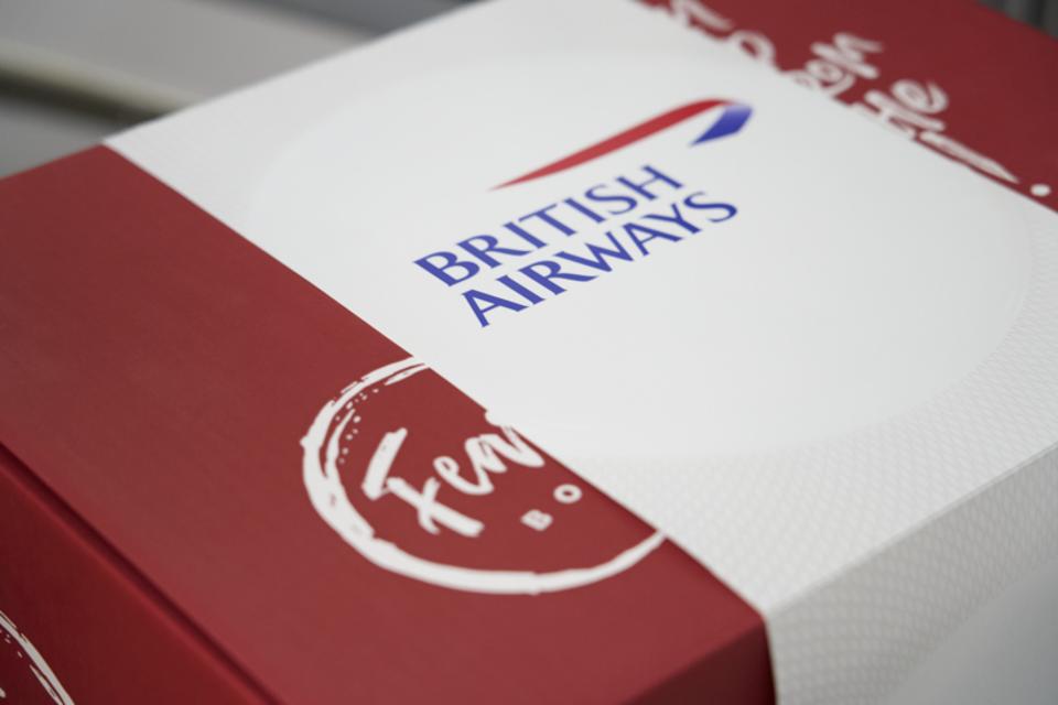 The Feast boxed meal for British Airways
