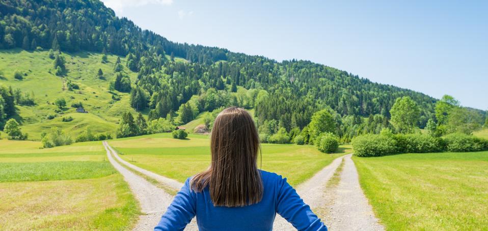 Finding yourself at a career crossroads can be both terrifying and exhilarating.