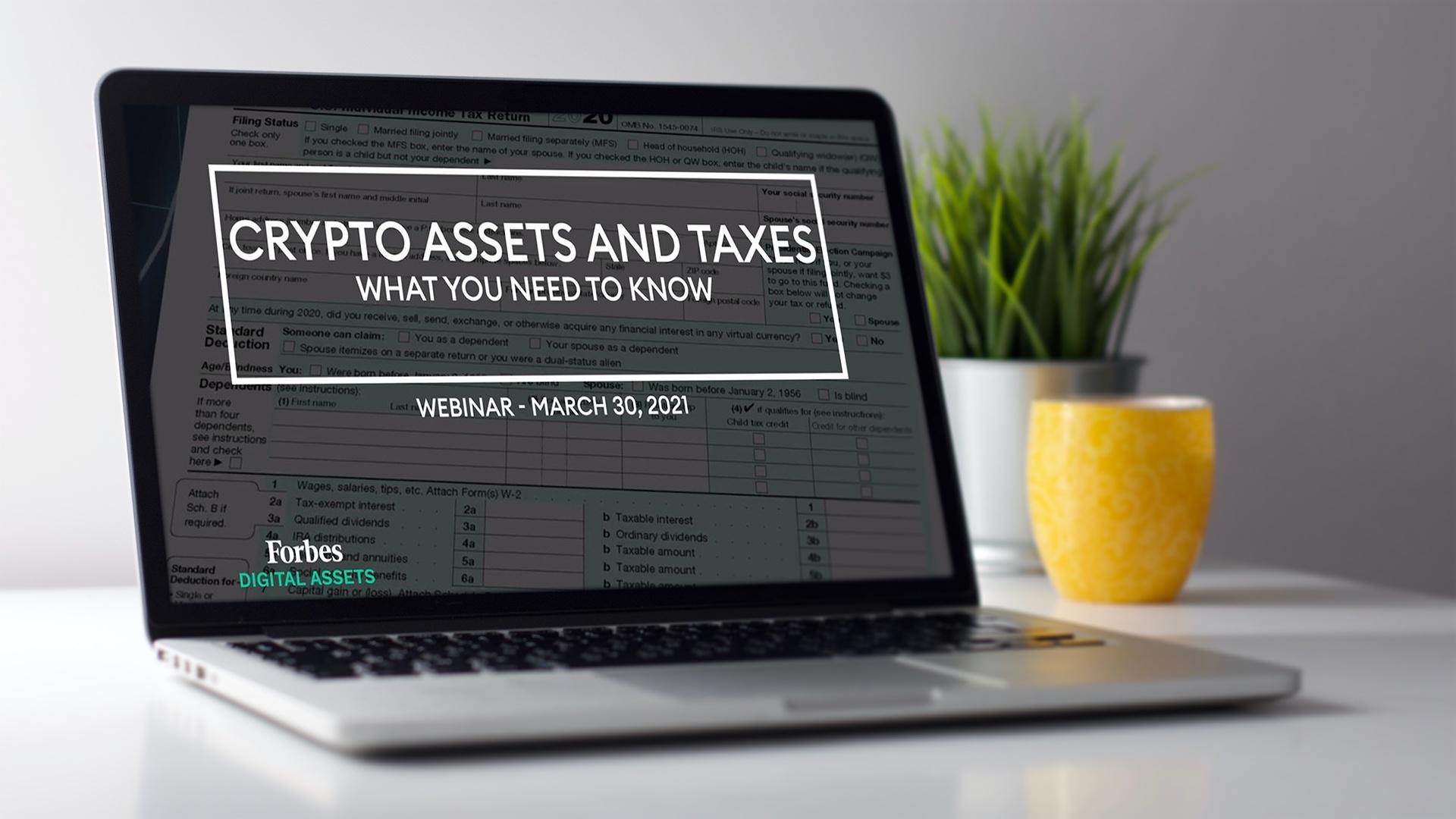 Webinar: Crypto-Assets And Taxes: What You Need To Know - Vimarsana News
