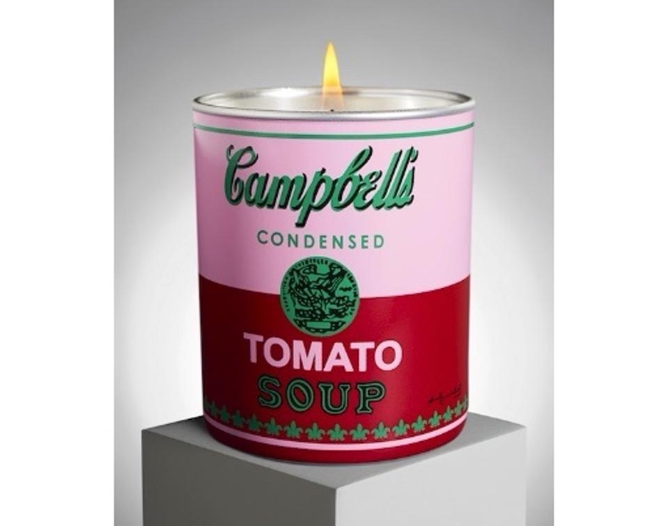 Andy Warhol Bougie ″Campbell″ by Ligne Blanche