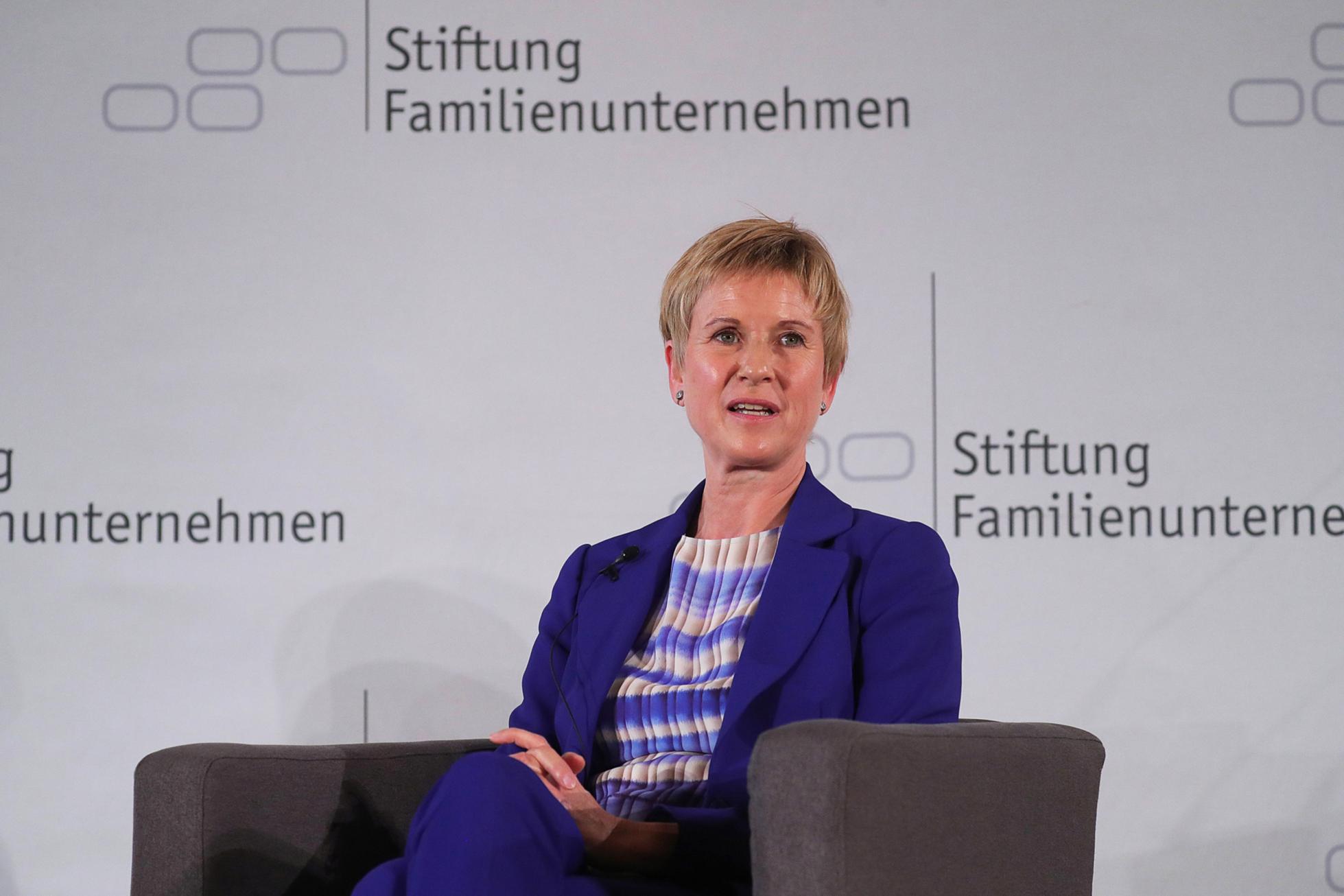 European Finance Ministers And Key Speakers At German Foundation Of Family Businesses