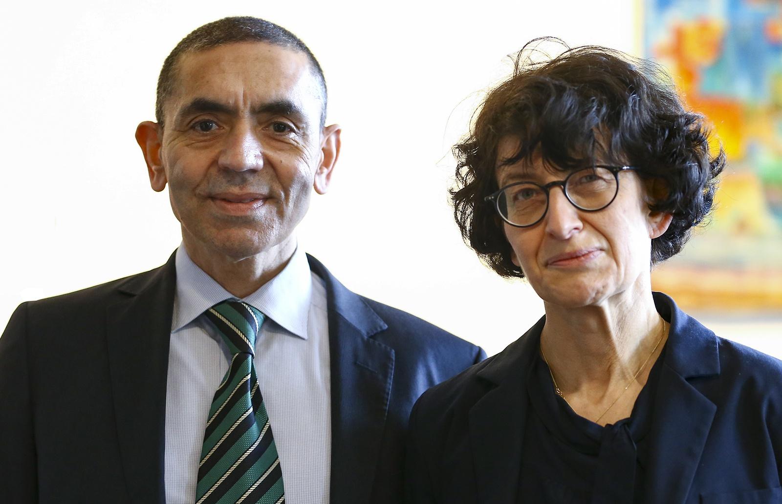 U?ur ?ahin y Özlem Türeci cofundaron BioNTech en 2008.