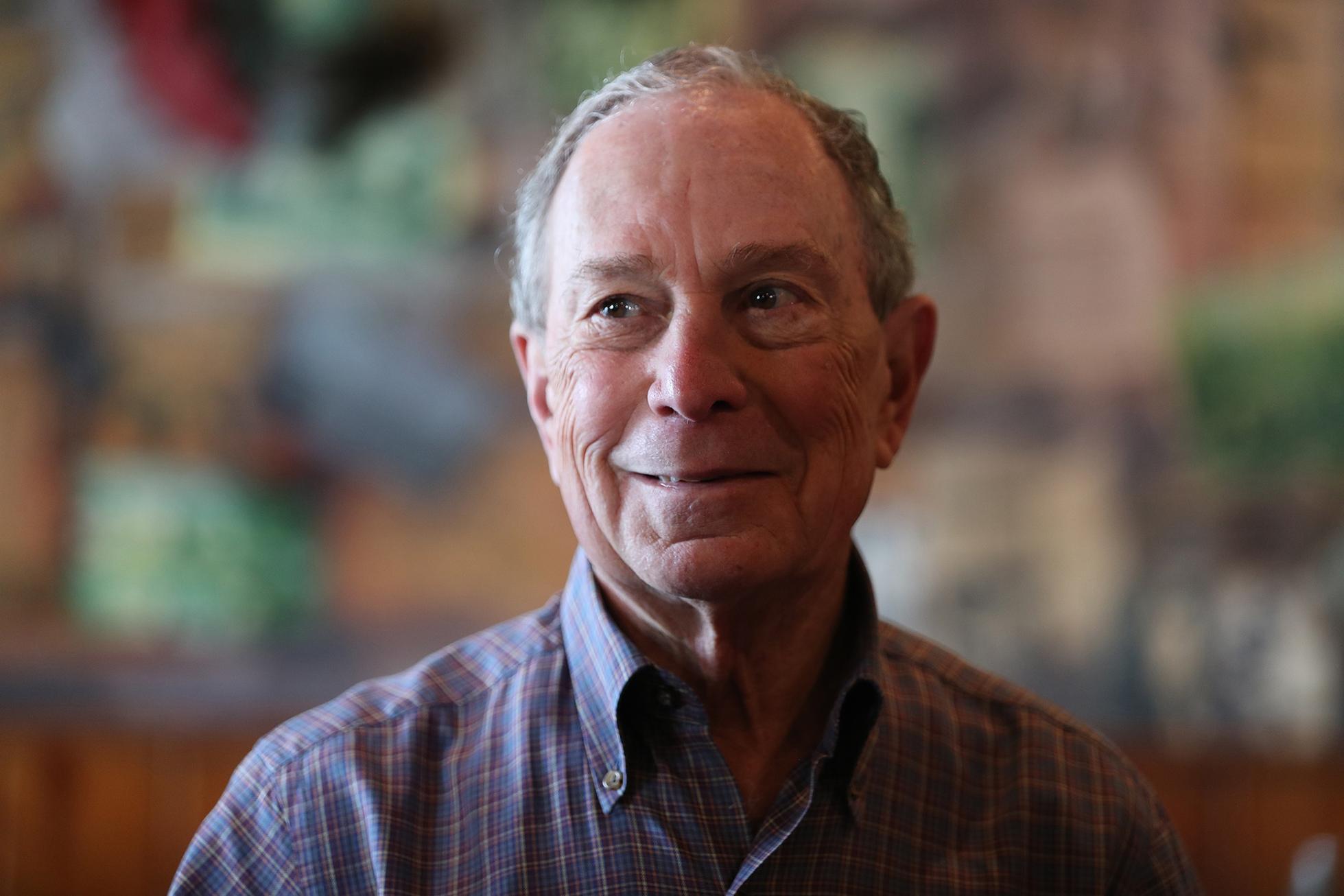 Presidential Candidate Mike Bloomberg Visits Miami's Little Havana